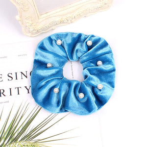 Velvet Scrunchie Women Girls Elastic Hair Rubber Bands Accessories  For Women Tie Hair Ring Rope Ponytail Holder