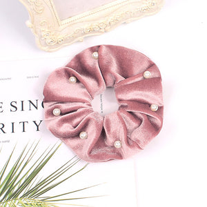 Velvet Scrunchie Women Girls Elastic Hair Rubber Bands Accessories  For Women Tie Hair Ring Rope Ponytail Holder