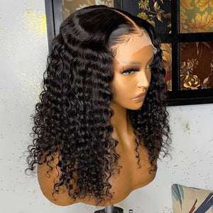 Cheap Transparent 13x6 Lace Front Wig Deep Wave Wig Human Hair Wigs Pre Plucked 4x4 Lace Closure Wig Deep Curly Human Hair Wigs