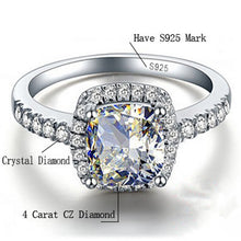 Load image into Gallery viewer, Sterling Silver Rings For Women for Bridal Wedding
