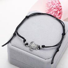 Load image into Gallery viewer, turtle motif Rope string anklet