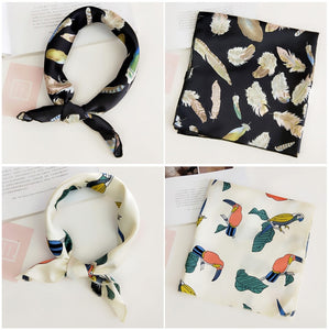 Retro hair scarf