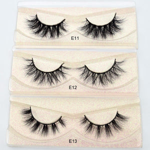 3D reusable handmade mink Eyelashes 100% Cruelty free Lashes