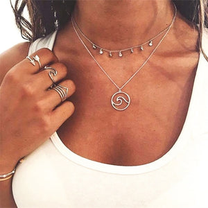Vintage Multiple layer bohemiam