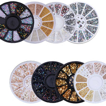 Load image into Gallery viewer, Mixed Color Chameleon Stone Nail Rhinestone set