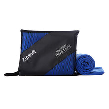 Load image into Gallery viewer, Microfiber quick drying beach towel for sports and traveling