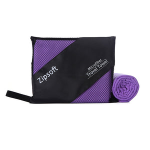 Microfiber quick drying beach towel for sports and traveling